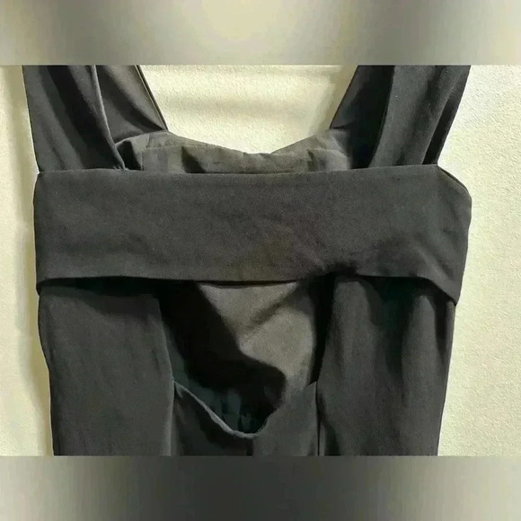 EUC | Massimo Dutti Black Wide Leg Jumpsuit | Women’s Size 2 - Picture 4 of 7